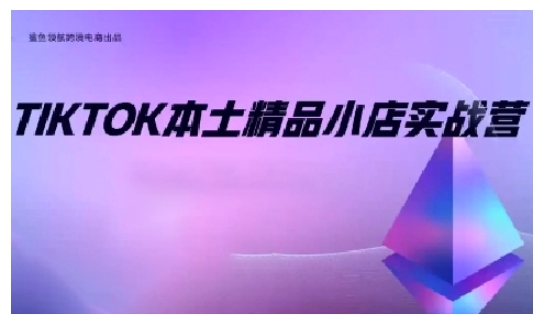 TikTok本土精品小店出海实战营，从入门到高阶，不止0-1!-好资源网